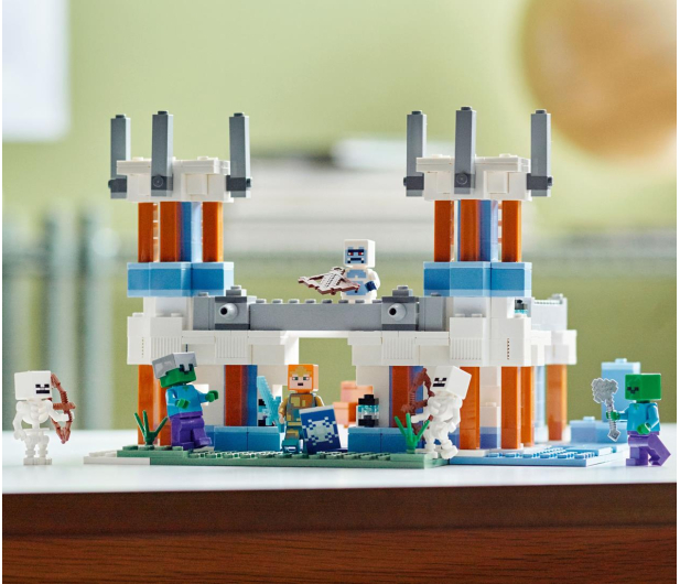 LEGO Minecraft 21186 Lodowy zamek - 1040655 - zdjęcie 4